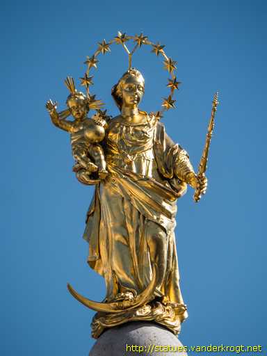 Eichstätt /  Mariensäule und -brunnen