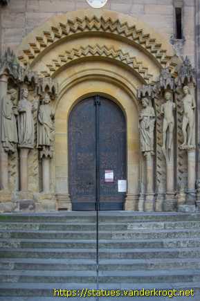 Bamberg /  Adamspforte des Bamberger Doms