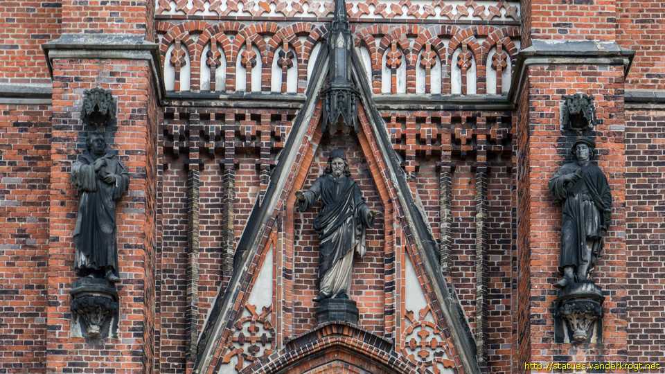 Bremerhaven /  Christus, Luther und Melanchton