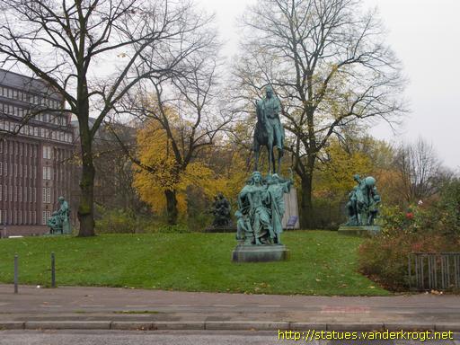 Hamburg /  Kaiser-Wilhelm-I.-Denkmal