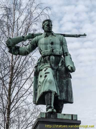 Hamburg /  Kriegerdenkmal 1914/18 - Der Soldat