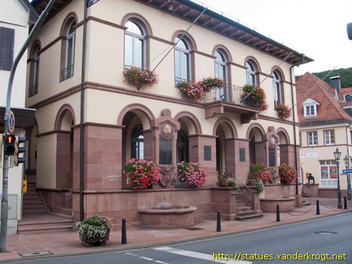 Neckarsteinach /  Grossherzog Ludwig IV von Hessen and Kaiser Wilhelm I