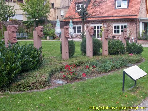 Neckarsteinach /  Nibelungendenkmal
