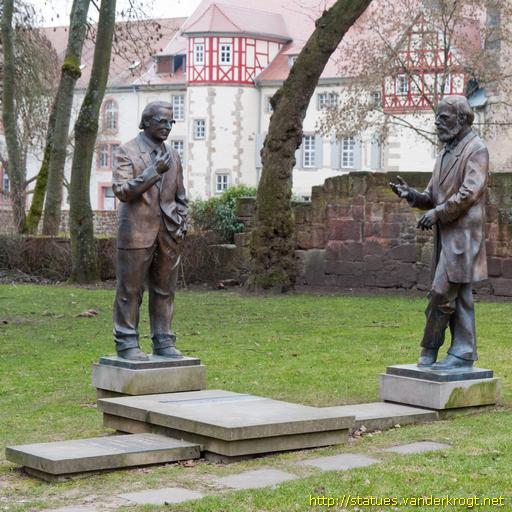 Bad Hersfeld /  Konrad Duden und Konrad Zuse