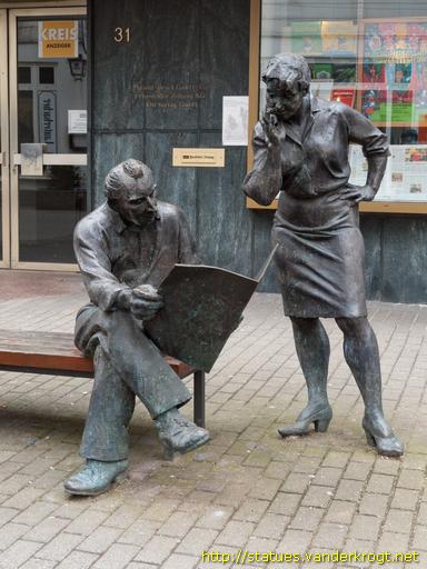 Bad Hersfeld /  Zeitungsleser