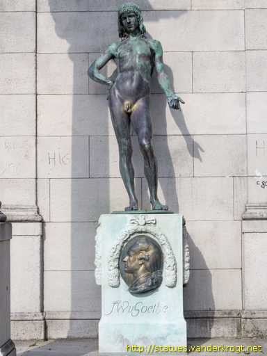 Darmstadt /  Goethe-Denkmal