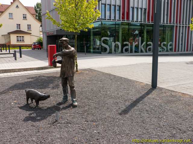 Rotenburg an der Fulda /  Der Sparer mit Schwein