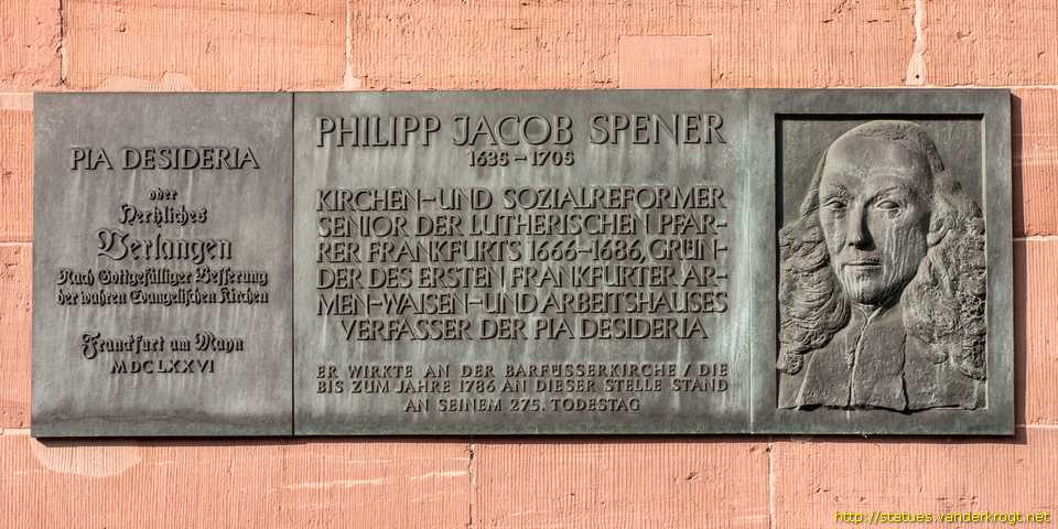 Frankfurt am Main /  Philipp Jakob Spener