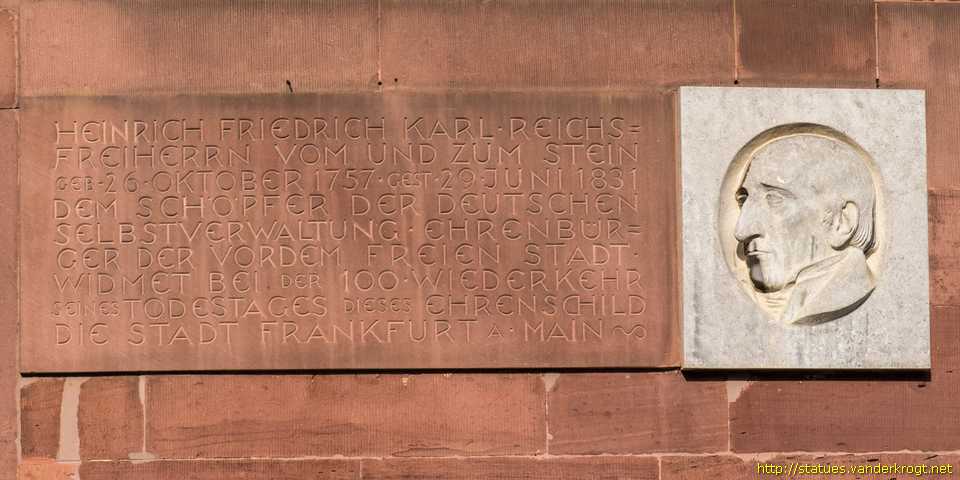 Frankfurt am Main /  Karl Freiherr vom und zum Stein