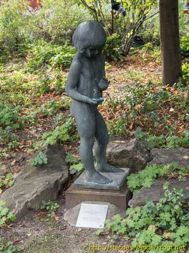 Frankfurt am Main /  Mädchen mit einer Licht