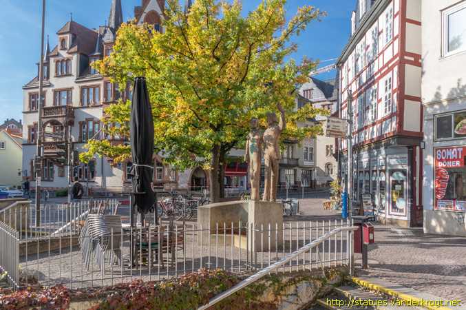 Marburg /  Freundschaftsbrunnen