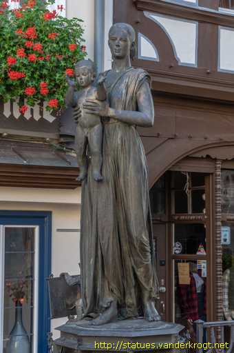 Marburg /  Sophie von Brabant und ihr Sohn Heinrich