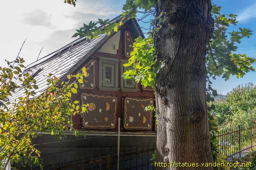 Marburg /  Das Lebkuchenhaus aus "Hänsel und Gretel"
