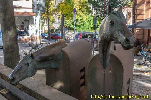 Marburg / Pferdebrunnen
