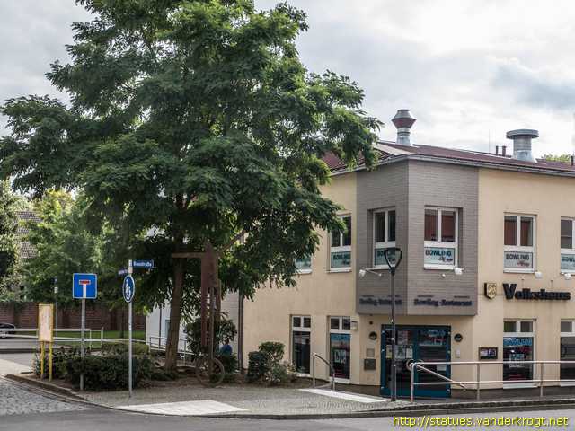 Anklam /  Der Einradfahrer