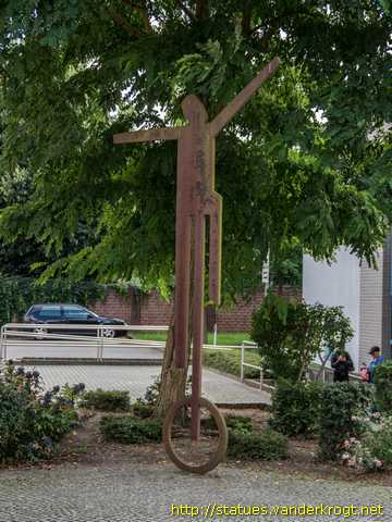 Anklam /  Der Einradfahrer