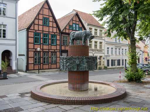 Schwerin /  Herrn Pastor sien Kauh