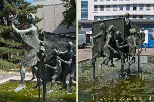 Hameln /  Rattenfänger-Brunnen