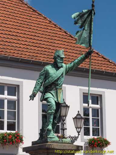 Quakenbrück /  Monument für die Wiederaufrichtung des Deutschen Reiches