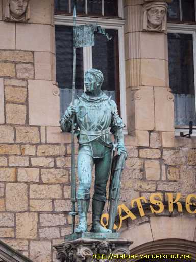 Bückeburg /  Herold mit Banner