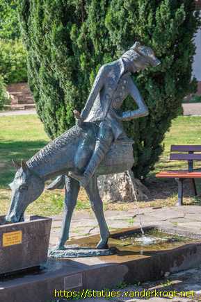 Bodenwerder /  Münchhausen-Brunnen am Münchhausenplatz