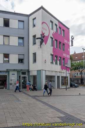 Hildesheim /  Fassadenkletterer