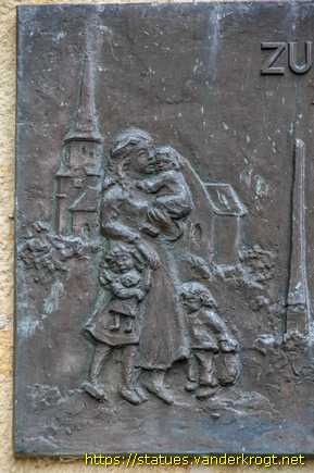 Melle /  Gedenktafel an die Vertreibung aus Ullersdorf