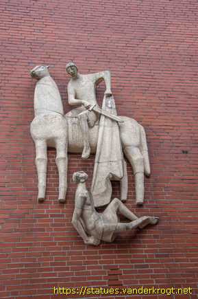 Haren (Ems) /  Die Mantelteilung des Hl. Martin