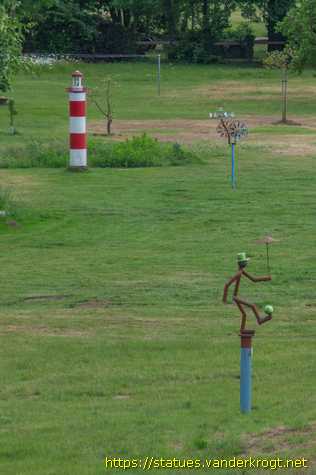 Haren (Ems) /  Leuchtturm � Hochwassermonument