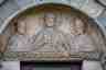 Tympanum der Basilika Sankt Godehard