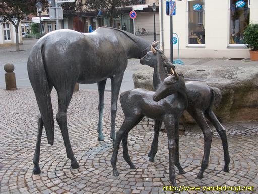 Warendorf /  Der Pferde-Brunnen