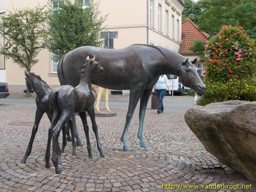 Warendorf /  Der Pferde-Brunnen