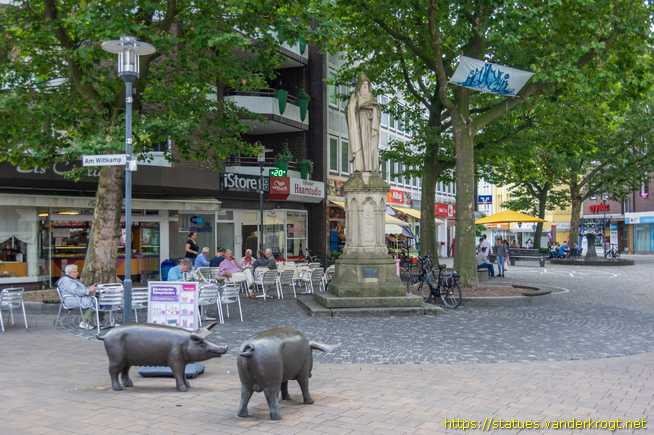 Herten /  Schweinefamilie