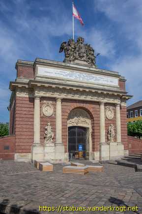 Wesel /  Minerva und Herkules, Rhein und Lippe