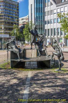 Bochum /  Jobsiade- <i>oder</i> Kortum-Brunnen