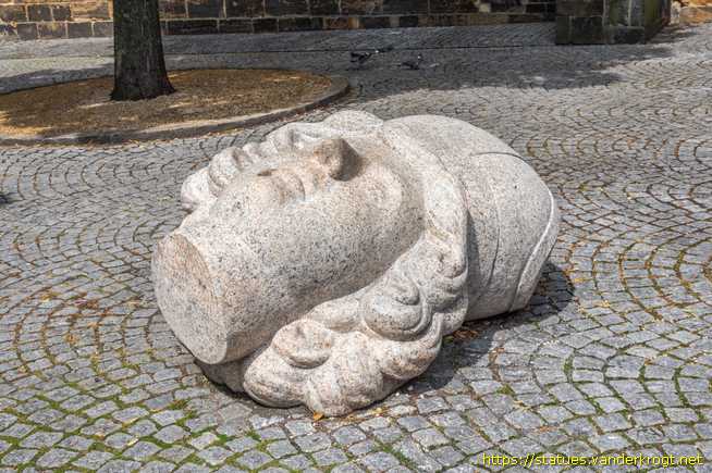 Rheine /  Kopf des heiligen Dionysius