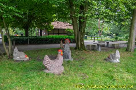 Rheine /  Hühnergruppe