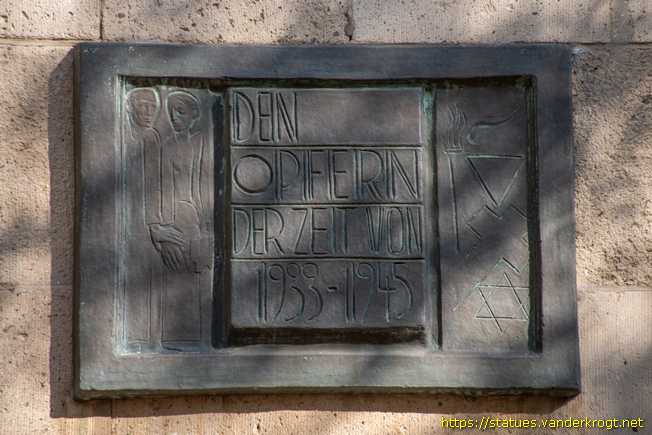 Frechen /  Gedenkplakette zur NS-Verfolgung