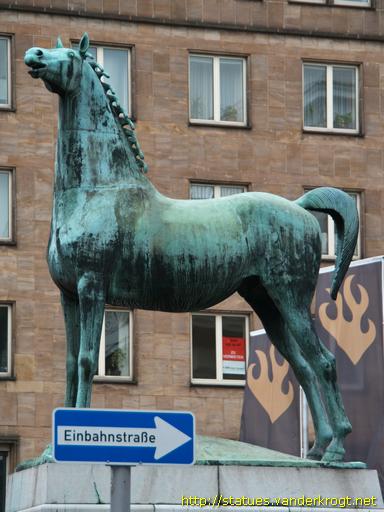 Aachen /  Der fröhliche Hengst