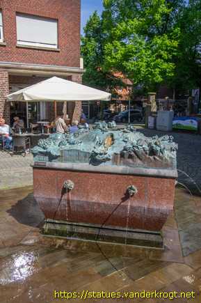 Billerbeck /  Marktbrunnen - Vier Jahreszeiten