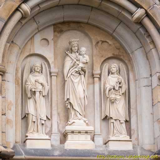 Mettingen /  Madonna und zwei Engelen