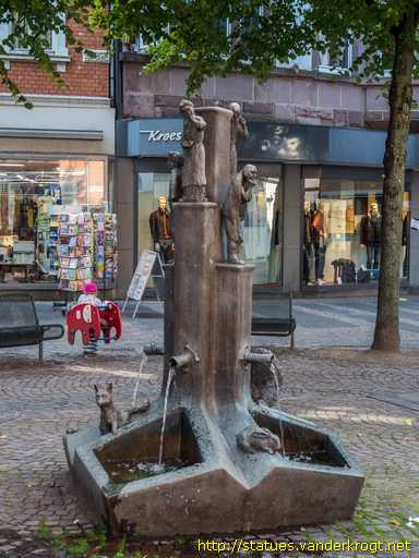 Werne /  Sprichwörter- oder Volksweisheitenbrunnen