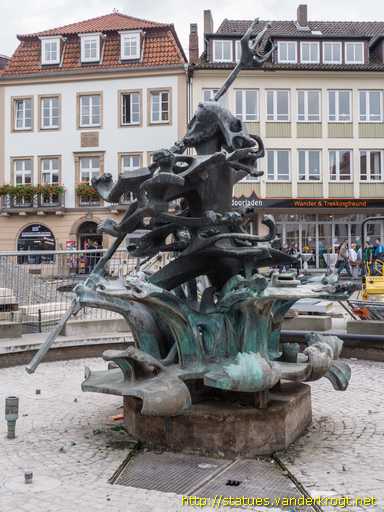 Paderborn /  Neptunbrunnen