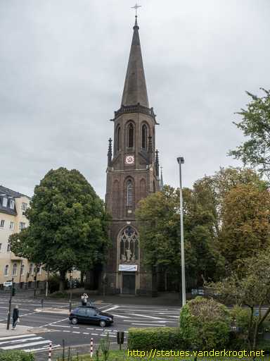 Bad Godesberg /  Bronzetür der Marien-Kirche