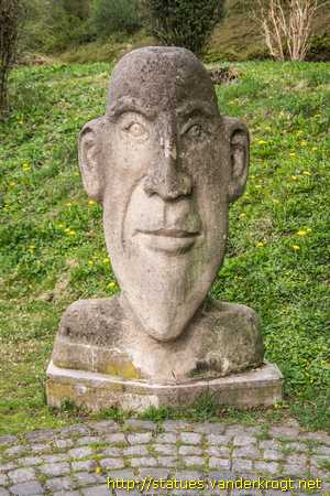Blankenheim /  Moai-Skulptur