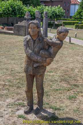 Rees /  Junge Frau mit Kind