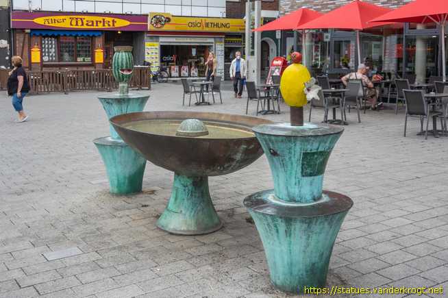 Gladbeck /  Markt- oder Früchtebrunnen
