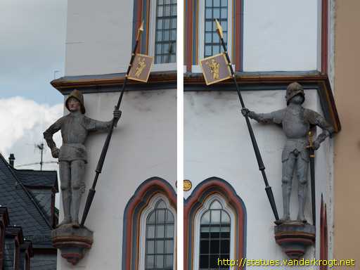 Trier /  Trierer Stadtpatrone und Steipen-Riesen