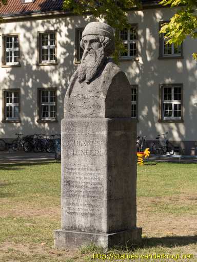 Mainz /  Johannes Gutenberg