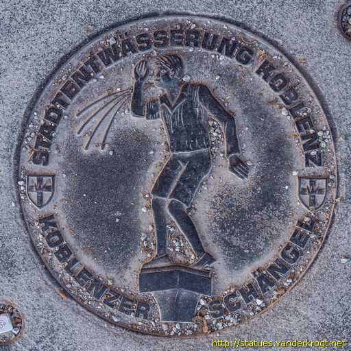 Koblenz /  Schängel Kanaldeckel